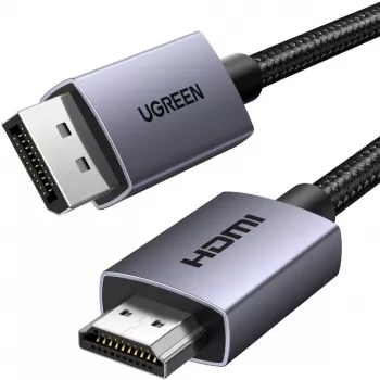 UGREEN cavo convertitore attivo HDMI a DisplayPort 4K 30Hz 3m nero