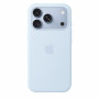 Apple iPhone 18 Pro custodia in silicone compatibile MagSafe – blu