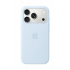 Apple iPhone 18 Pro custodia in silicone compatibile MagSafe – blu