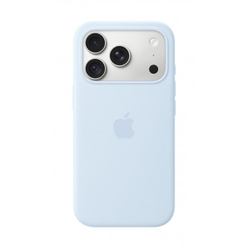 Apple iPhone 18 Pro custodia in silicone compatibile MagSafe – blu