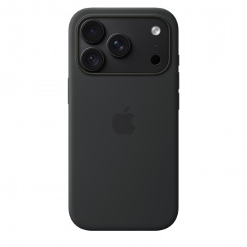 Apple iPhone 18 Pro custodia in silicone compatibile MagSafe – nero