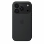 Apple iPhone 18 Pro custodia in silicone compatibile MagSafe – nero