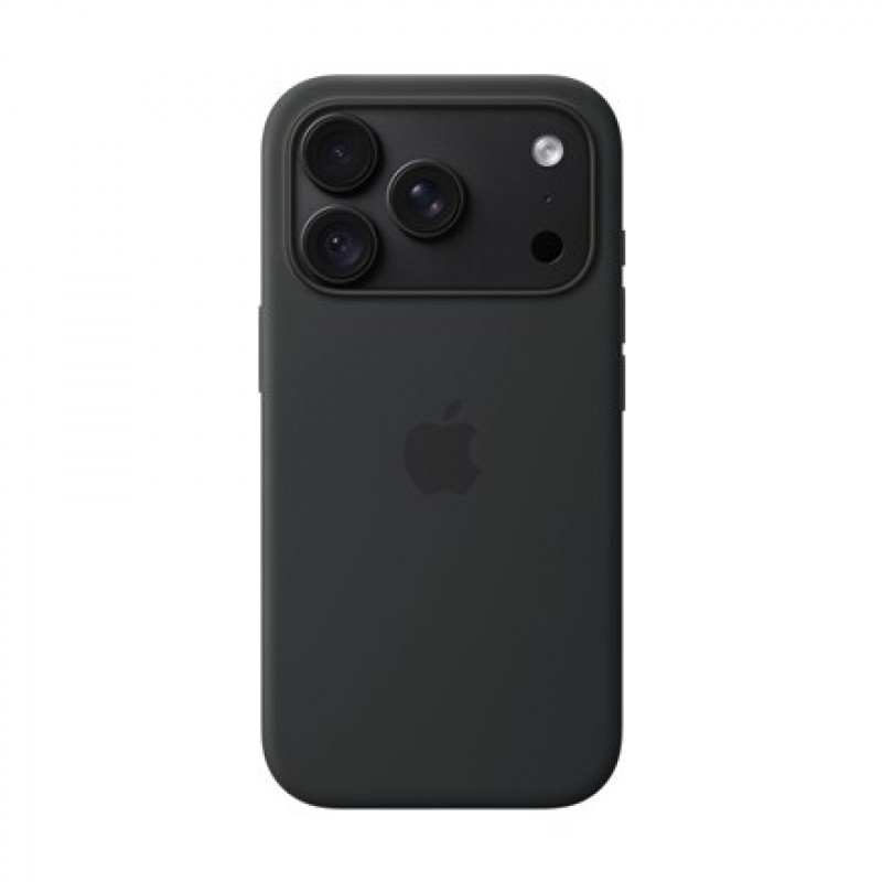 Apple iPhone 18 Pro custodia in silicone compatibile MagSafe – nero