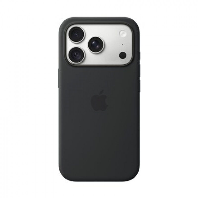 Apple iPhone 18 Pro custodia in silicone compatibile MagSafe – nero
