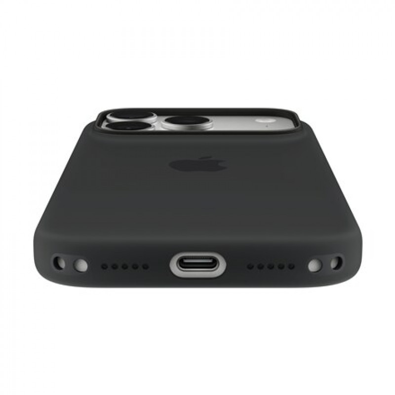 Apple iPhone 18 Pro custodia in silicone compatibile MagSafe – nero