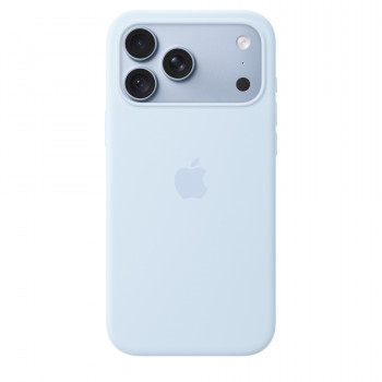 Apple iPhone 18 Pro Max custodia in silicone compatibile MagSafe – blu