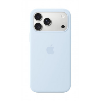 Apple iPhone 18 Pro Max custodia in silicone compatibile MagSafe – blu