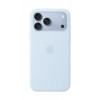 Apple iPhone 18 Pro Max custodia in silicone compatibile MagSafe – blu