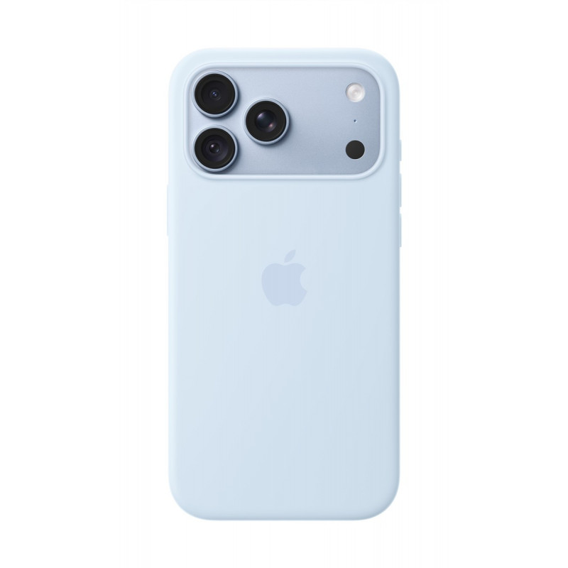 Apple iPhone 18 Pro Max custodia in silicone compatibile MagSafe – blu
