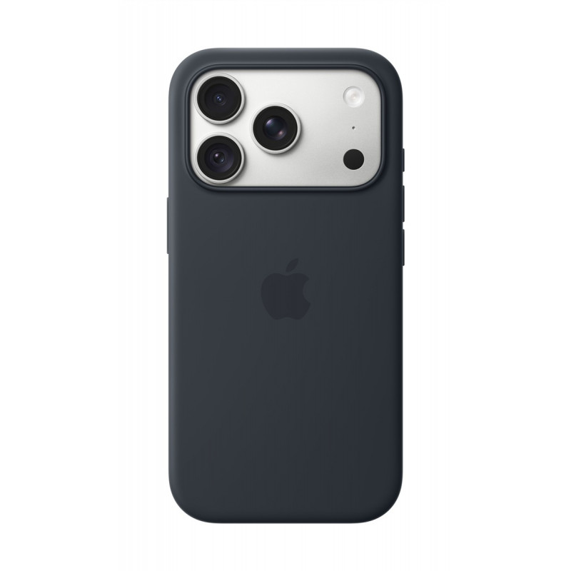 Apple iPhone 18 Pro custodia in silicone compatibile MagSafe – blu navy