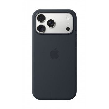 Apple iPhone 18 Pro Max custodia in silicone compatibile MagSafe – blu navy