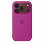 Apple iPhone 18 Pro custodia in silicone compatibile MagSafe – magenta
