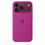 Apple iPhone 18 Pro Max custodia in silicone compatibile MagSafe – magenta