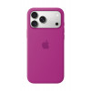 Apple iPhone 18 Pro Max custodia in silicone compatibile MagSafe – magenta