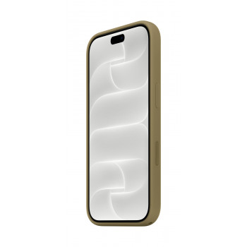 Apple iPhone 18 Pro custodia in silicone compatibile MagSafe – oliva