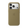 Apple iPhone 18 Pro custodia in silicone compatibile MagSafe – oliva