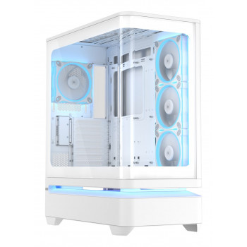 ASUS PRIME AP304 TG ARGB bianco case PC ATX mid-tower