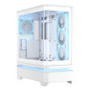 ASUS PRIME AP304 TG ARGB bianco case PC ATX mid-tower
