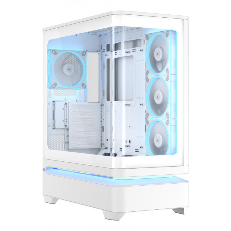 ASUS PRIME AP304 TG ARGB bianco case PC ATX mid-tower