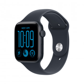 Apple Watch SE 3 GPS + Cellular 44 mm cassa in alluminio mezzanotte con cinturino Sport blu – M/L