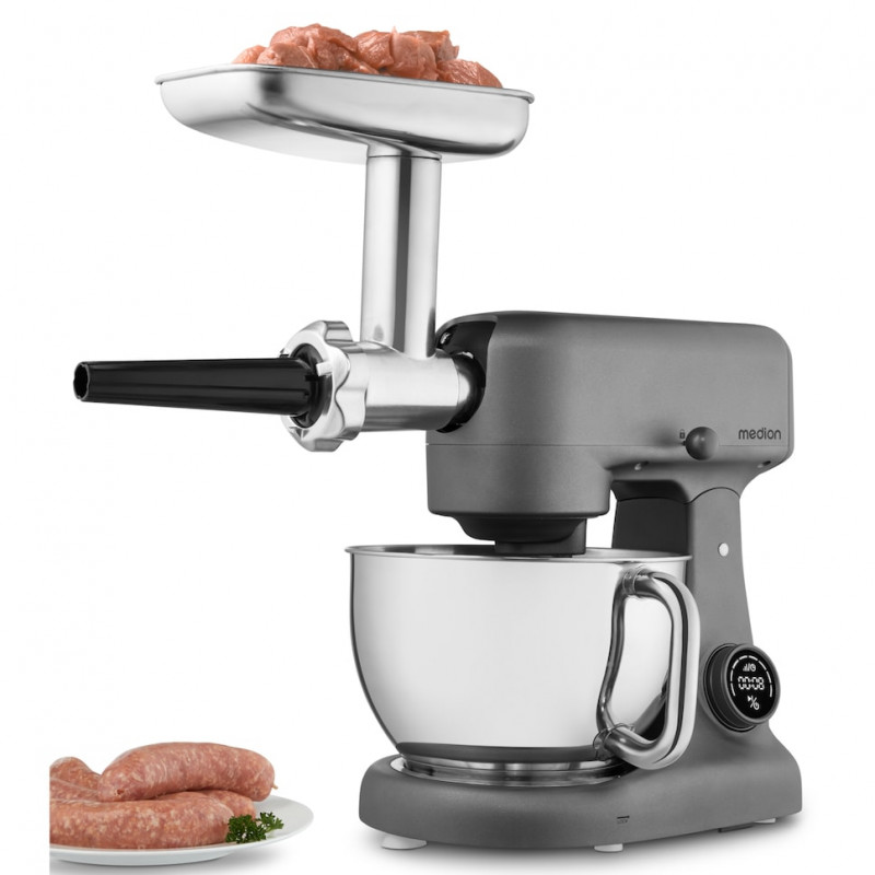 Medion MD12600 robot da cucina digitale, 800 W, ciotola 4,6 L (50076302)