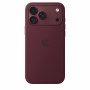 Apple iPhone 18 Pro Max custodia in silicone compatibile MagSafe – bordeaux
