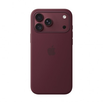 Apple iPhone 18 Pro Max custodia in silicone compatibile MagSafe – bordeaux
