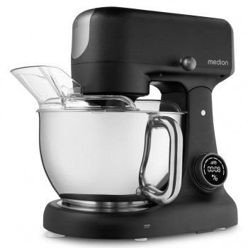 Medion MD12600 robot da cucina digitale, 800 W, ciotola 4,6 L, nero (50076278)