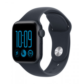 Apple Watch SE 3 GPS 40 mm cassa in alluminio mezzanotte con cinturino Sport blu – M/L