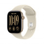 Apple Watch Series 12 GPS 42 mm cassa in alluminio oro con cinturino Sport sabbia – S/M