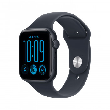 Apple Watch SE 3 GPS 44 mm cassa in alluminio mezzanotte con cinturino Sport blu – M/L