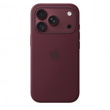 Apple iPhone 18 Pro Silicone Case compatibile MagSafe – bordeaux