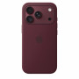 Apple iPhone 18 Pro Silicone Case compatibile MagSafe – bordeaux