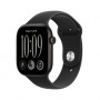 Apple Watch Series 12 GPS 46 mm cassa in alluminio nero con cinturino Sport nero – S/M