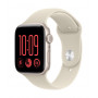 Apple Watch SE 3 GPS + Cellular 44 mm cassa in alluminio Polarstern con cinturino Sport sabbia – M/L