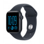 Apple Watch SE 3 GPS + Cellular 40mm cassa in alluminio Midnight con cinturino Sport blu navy - S/M