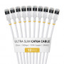 StarTech cavo patch Cat6a U/FTP slim RJ45, 0,3 m, confezione da 10