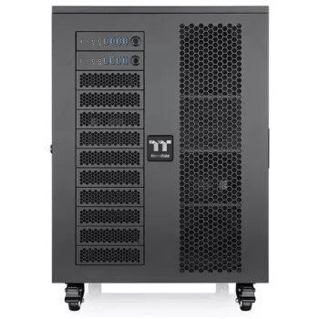 Thermaltake AX1000 TG case per PC workstation, nero