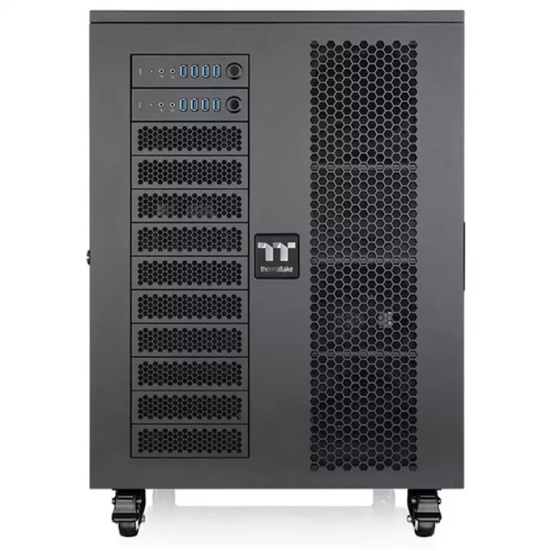 Thermaltake AX1000 TG case per PC workstation, nero
