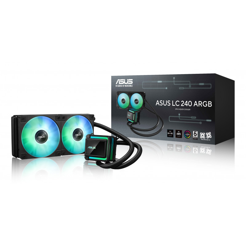 ASUS LC 240 ARGB dissipatore CPU a liquido AIO