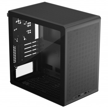 Cooler Master Q300L V3 case per PC Mini-Tower Micro-ATX con vetro temperato, nero