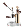 La Pavoni Esperto Competente LPLESC01EU macchina per espresso a leva, cromo/oro