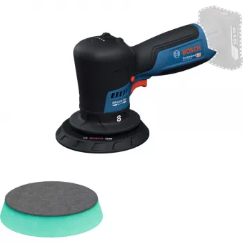 Bosch GPX 12V-125 Professional lucidatrice a batteria 06019L4100, 12 V, 125 mm, blu/nero, solo (senza batteria e caricabatterie)