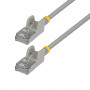 StarTech Slim Cat6a U/FTP cavo patch RJ45, 1,5 m, grigio