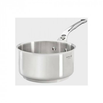 De Buyer Milady padella per salse in acciaio inox per induzione, 16 cm, 1,6 L (3410.16)