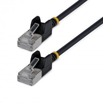 StarTech Slim Cat6a U/FTP cavo patch RJ45, 1 m, nero