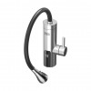 Teesa TSA4107 rubinetto da cucina con scaldacqua istantaneo e bocca flessibile, metallo