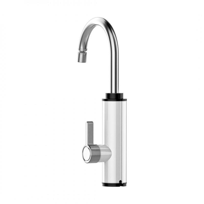 Teesa TSA4108 rubinetto da cucina con scaldacqua istantaneo, bianco