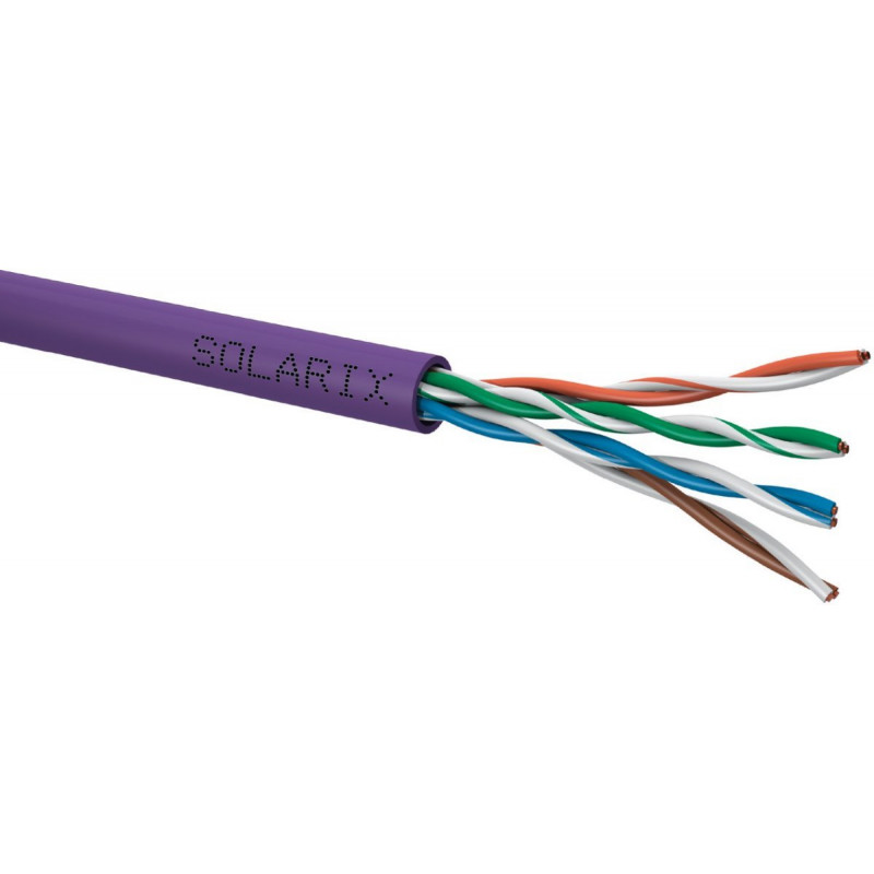 SOLARIX cavo di rete Cat5e U/UTP, 500 m, LSZH