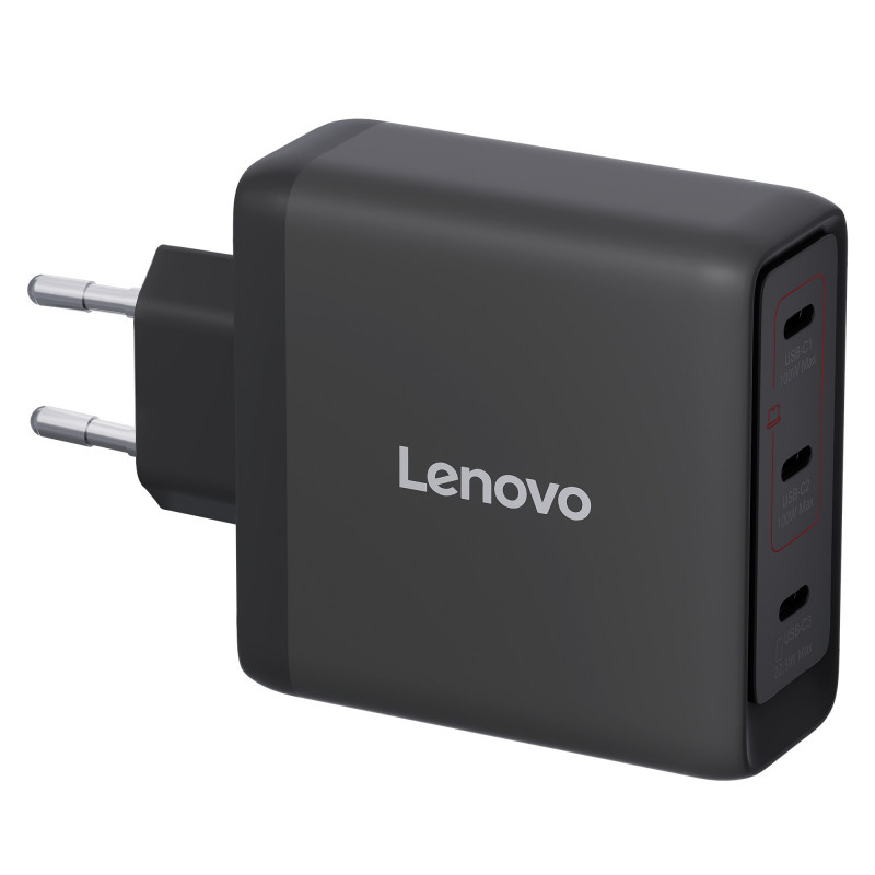Lenovo caricabatterie multi-porta USB-C 100W GaN